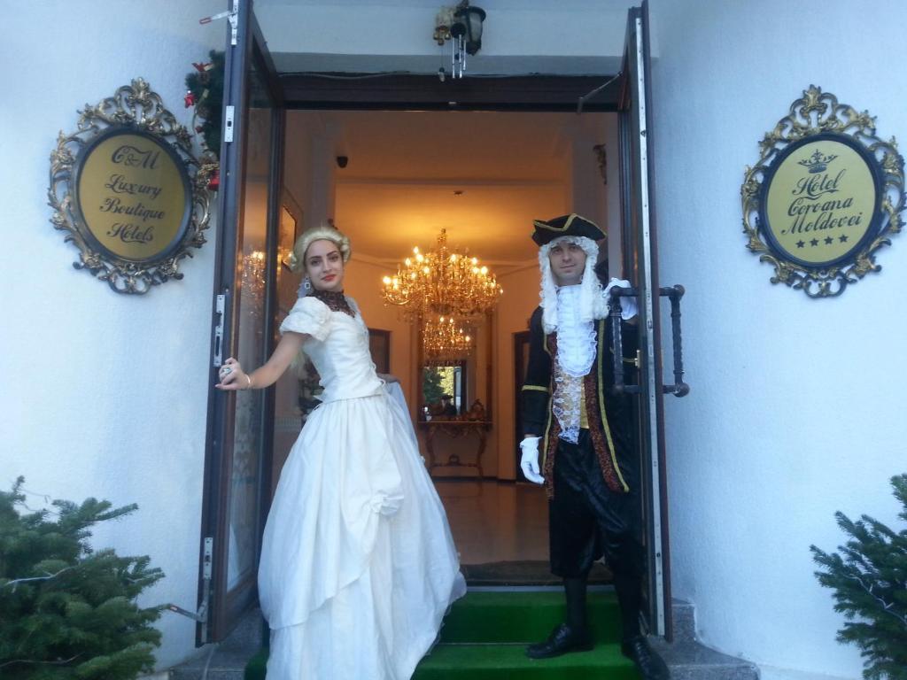 Hotel Coroana Moldovei Slănic-Moldova Exterior foto